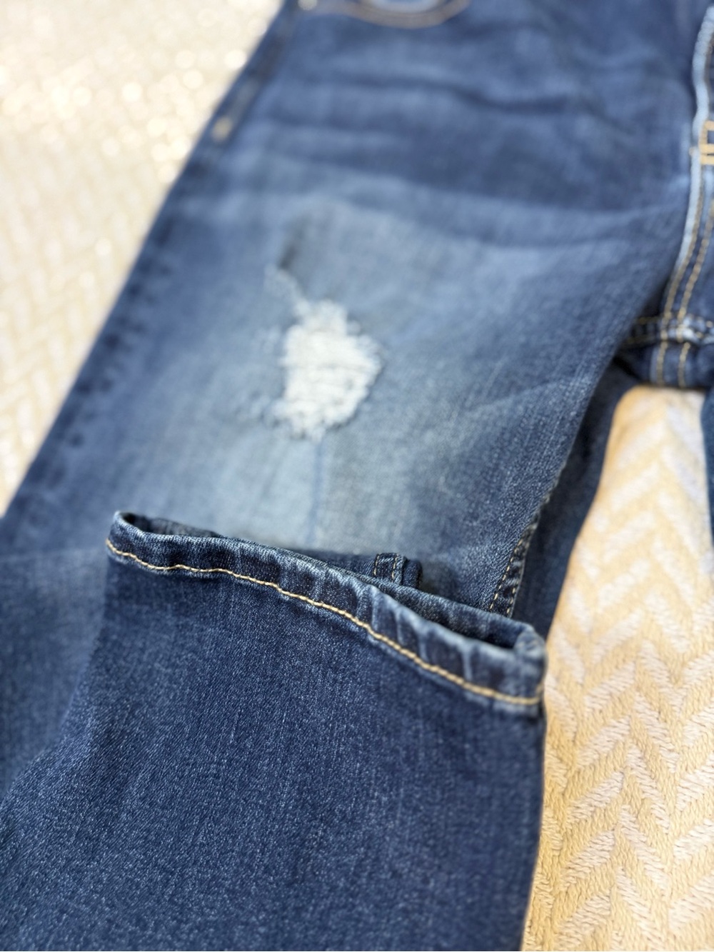 Vigoss Thompson Tomboy Distressed Skinny Jeans 30 P11572A - Picture 4 of 13